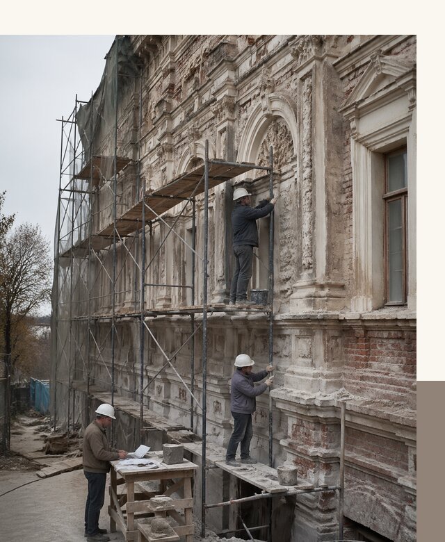 Реставрация объектов культурного наследия под ключ в Севастополе